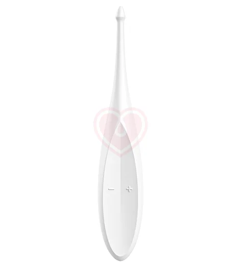 Точечный вибратор Satisfyer Twirling Fun белый фото 3