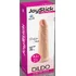 Фаллоимитатор реалистик JoyStick Dildo Expanding 16 см телесный фото 2