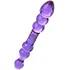 Двусторонний стеклянный фаллоимитатор из шариков Sexus Glass Double Balls фото 2