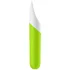 Вибропуля Satisfyer Ultra Power Bullet 7 с вогнутым кончиком ярко-зелёная фото 2