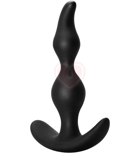 Анальная пробка Lola Games First Time Bent Anal Plug чёрная фото 2