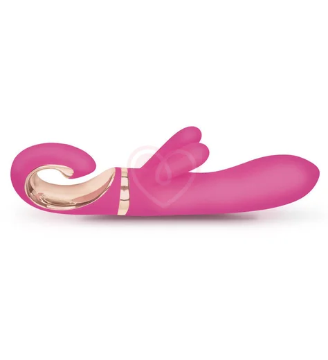 Вибратор Gvibe Grabbit Mini с клиторальным стимулятором фото 4
