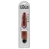 Вибратор King Cock Vibrating Stiffy 23 см коричневый фото 3