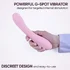 Вибратор Selove CurveRush розовый фото 7