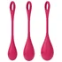 Набор из 3 вагинальных шариков Satisfyer Yoni Power 1 розовый фото 5
