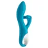 Вибратор Satisfyer Embrace Me с тройным клиторальным стимулятором бирюзовый фото 4