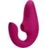 Вибратор для зоны G c бесконтактной стимуляцией клитора Womanizer Blend малиновый фото 10