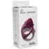 Эрекционное кольцо со съемной вибропулей Pure Passion Sunset бордовое фото 3