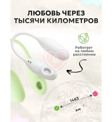 Вибратор с вакуумным клиторальным стимулятором BeYourLover Magic Suitcase белый фото 13