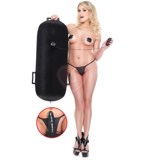 Надувная подушка с вибратором Inflatable Luv Log фото 3