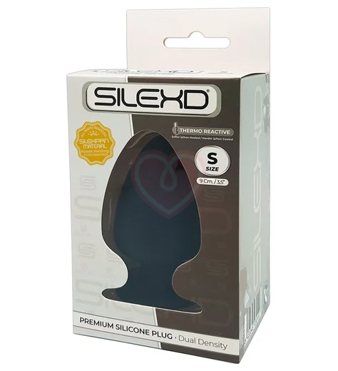 Широкая анальная пробка SilexD Premium Silicone Plug S фото 2