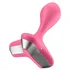 Анальная вибропробка Satisfyer Game Changer с приложением розовая фото 5