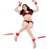 Набор для фиксации на кровати Lux Fetish Bed Spreader красный фото 2