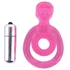 Эрекционное кольцо со съёмной вибропулей Toyfa Basic розовое фото 3
