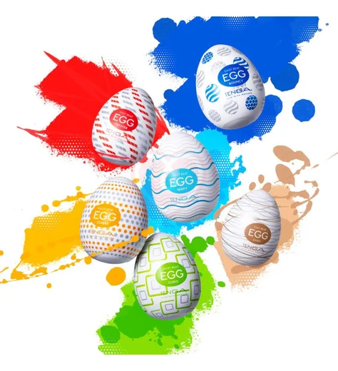 Мастурбатор яйцо Tenga Egg Cubic фото 4