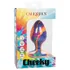 Рельефная цветная пробка на присоске Cheeky Swirl большая фото 5