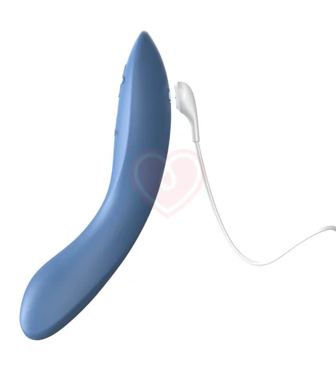 Вибратор для зоны G We-Vibe Rave 2 с управлением от приложения голубой фото 5