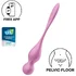 Вагинальные шарики с вибрацией Satisfyer Love Birds 1 розовые фото 4