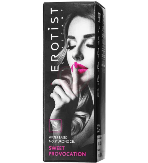 Съедобный лубрикант Erotist Sweet Provocation Grapes виноград 30 мл фото 4