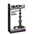 Анальные бусы с вибрацией Black Velvets фото 7