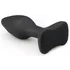 Маленькая анальная пробка Small Black Silicone Buttplug фото 3
