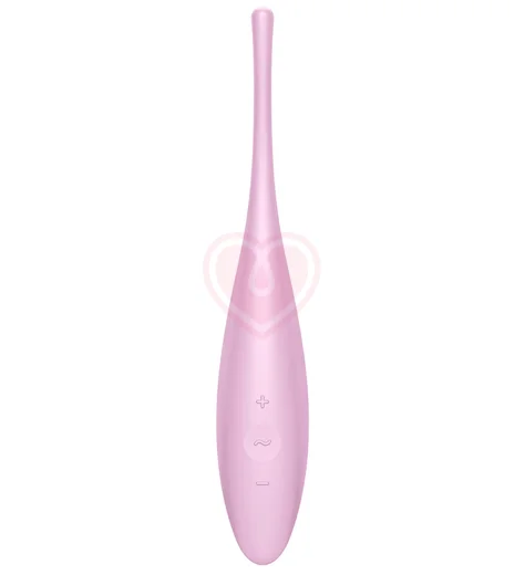 Точечный вибратор Satisfyer Twirling Joy с управлением от приложения розовый фото 2