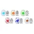 Набор из 3 мастурбаторов Tenga Egg Standard Set 2 белый фото 4