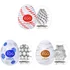 Набор из 3 мастурбаторов Tenga Egg Standard Set 2 белый фото 7