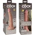 Реалистичный вибратор на присоске King Cock Elite 17,7 см с пультом управления фото 2