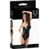 Боди с открытой спинкой и бантиком Glossy Delilah черное фото 5