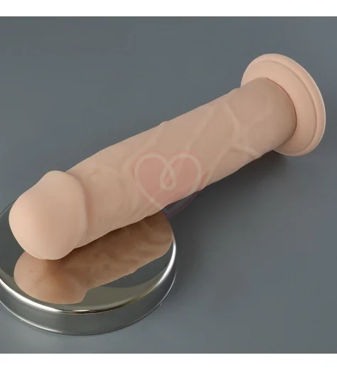 Фаллоимитатор реалистик JoyStick Dildo 18 см телесный фото 3