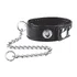 Кольцо на пенис с металлическим поводком Snap Cock Ring with Leash фото 2