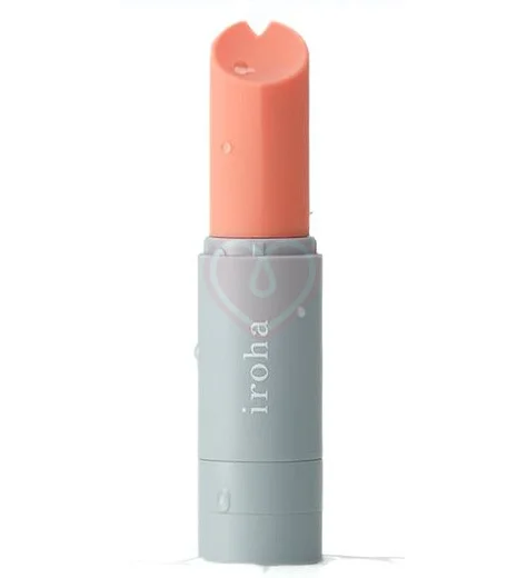 Минивибратор в виде помады Tenga Iroha Stick коралловый фото 3