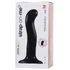 Фаллоимитатор с изгибом и присоской Strap-on-me XL чёрный 20 см фото 2
