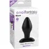Огромная анальная пробка Pipedream Large Silicone Plug чёрная фото 3