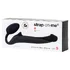 Безремневой гибкий страпон Strap-on-me Bendable S чёрный фото 4