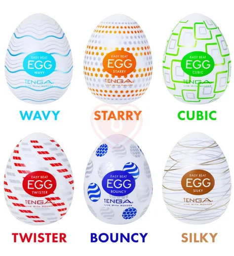 Набор мастурбаторов в форме яйца Tenga Eggs Variety Pack Standard фото 2