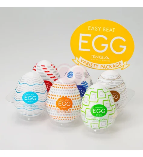 Набор мастурбаторов в форме яйца Tenga Eggs Variety Pack Standard фото 5