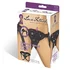 Пояс со шнуровкой и креплением для страпона Purple Velvet Strap-On Corset фото 2