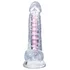 Гибкий фаллоимитатор A-Toys Paret прозрачный 18 см фото 3