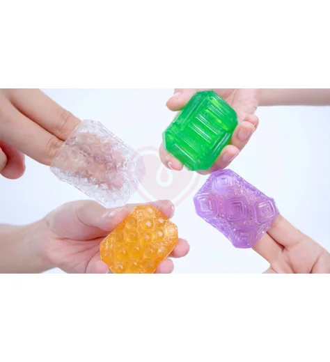 Мини мастурбатор Tenga Uni Emerald зелёный фото 6