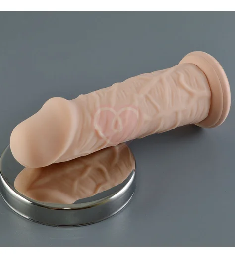 Фаллоимитатор реалистик JoyStick Dildo Ultra Thick 17 см телесный фото 2