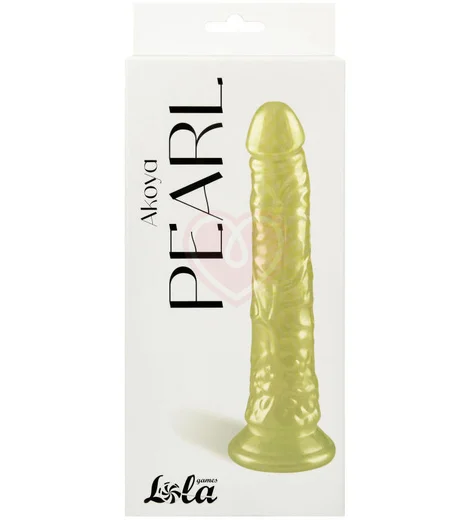 Перламутровый фаллоимитатор Lola Games Pearl Akoya Pearl золотистый фото 5
