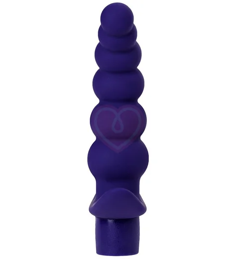 Рельефный анальный стимулятор ToDo Dandy фиолетовый фото 2