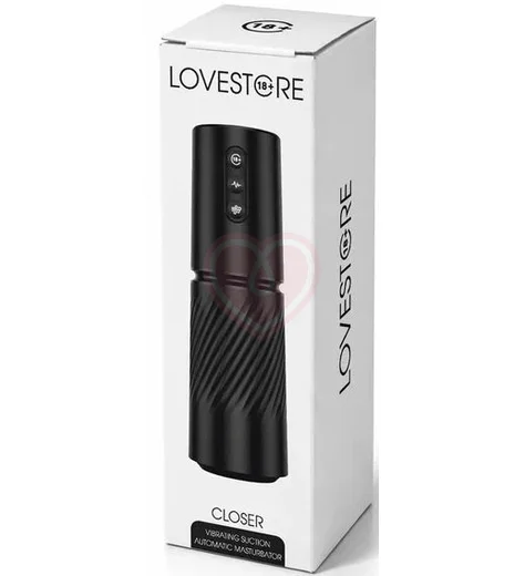 Автоматический вибромастурбатор с эффектом вакуума Lovestore Closer чёрный фото 9