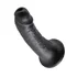 Фаллоимитатор на присоске King Cock 17 см чёрный фото 3