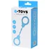 Силиконовые наручники ToyFa A-Toys голубые фото 4