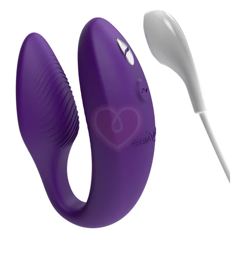 Вибратор для пар We-Vibe Sync 2 фиолетовый фото 4
