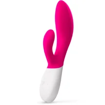 Вибратор с клиторальной стимуляцией Lelo Ina Wave 2 розовый