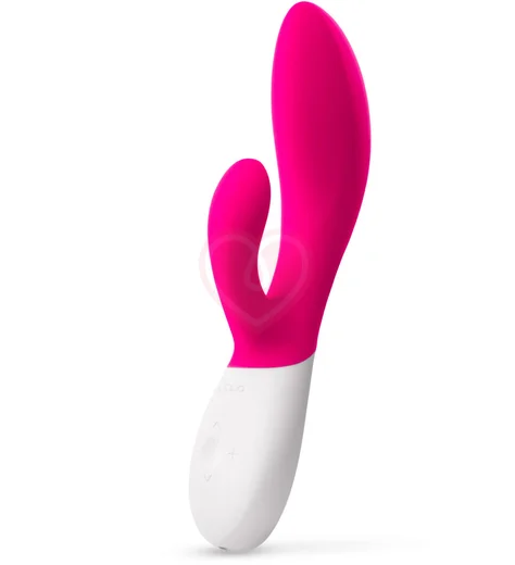 Вибратор с клиторальной стимуляцией Lelo Ina Wave 2 розовый фото 1